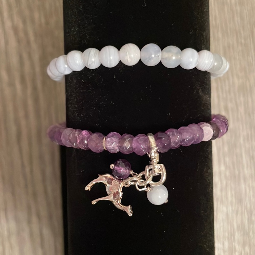 Two Stretch Bracelets - image 1